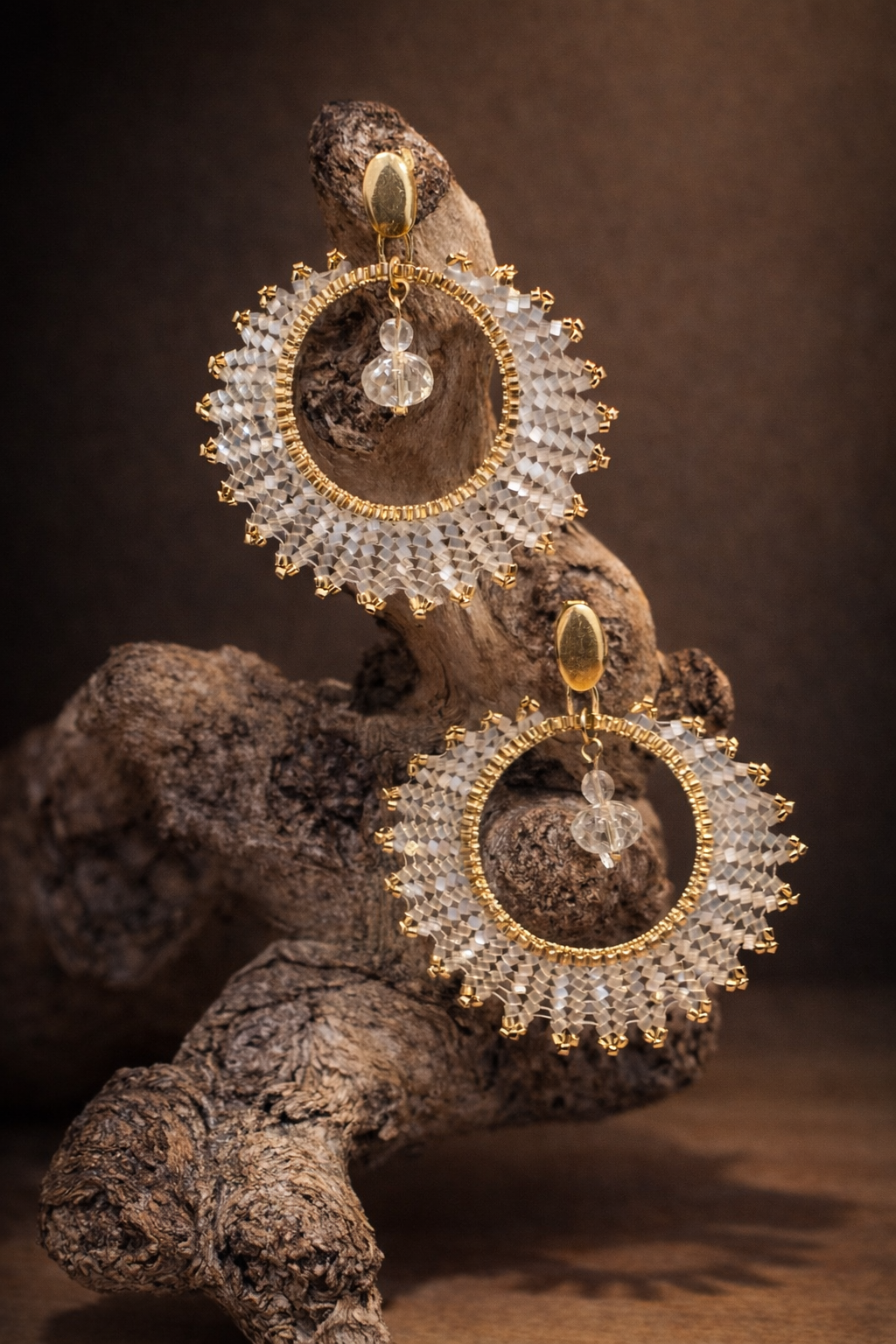 Duo Ocaso. Pendientes Miyuki