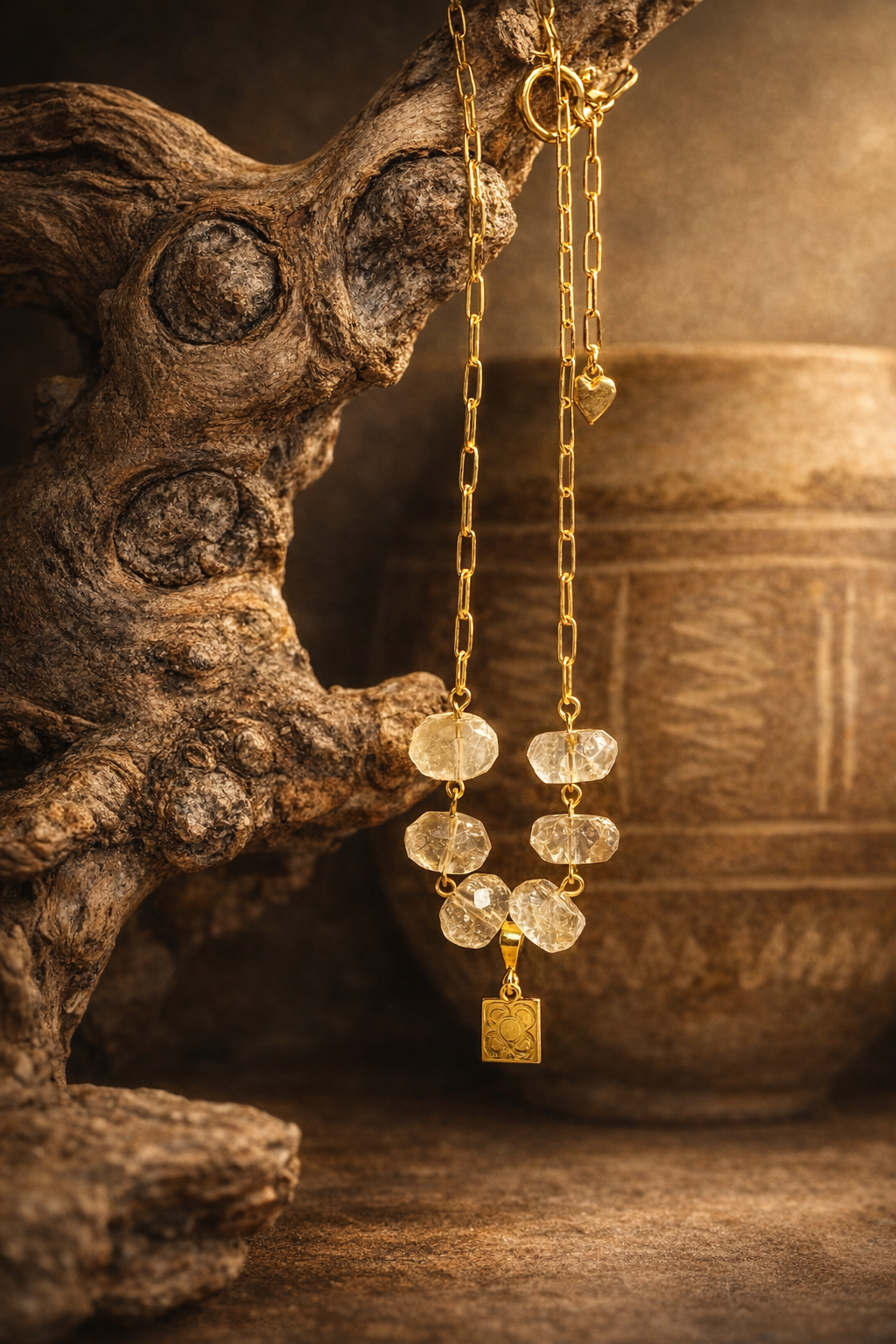 Declive. Collar Citrino