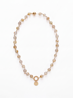 Umbral. Collar de Cuarzo Rutilado