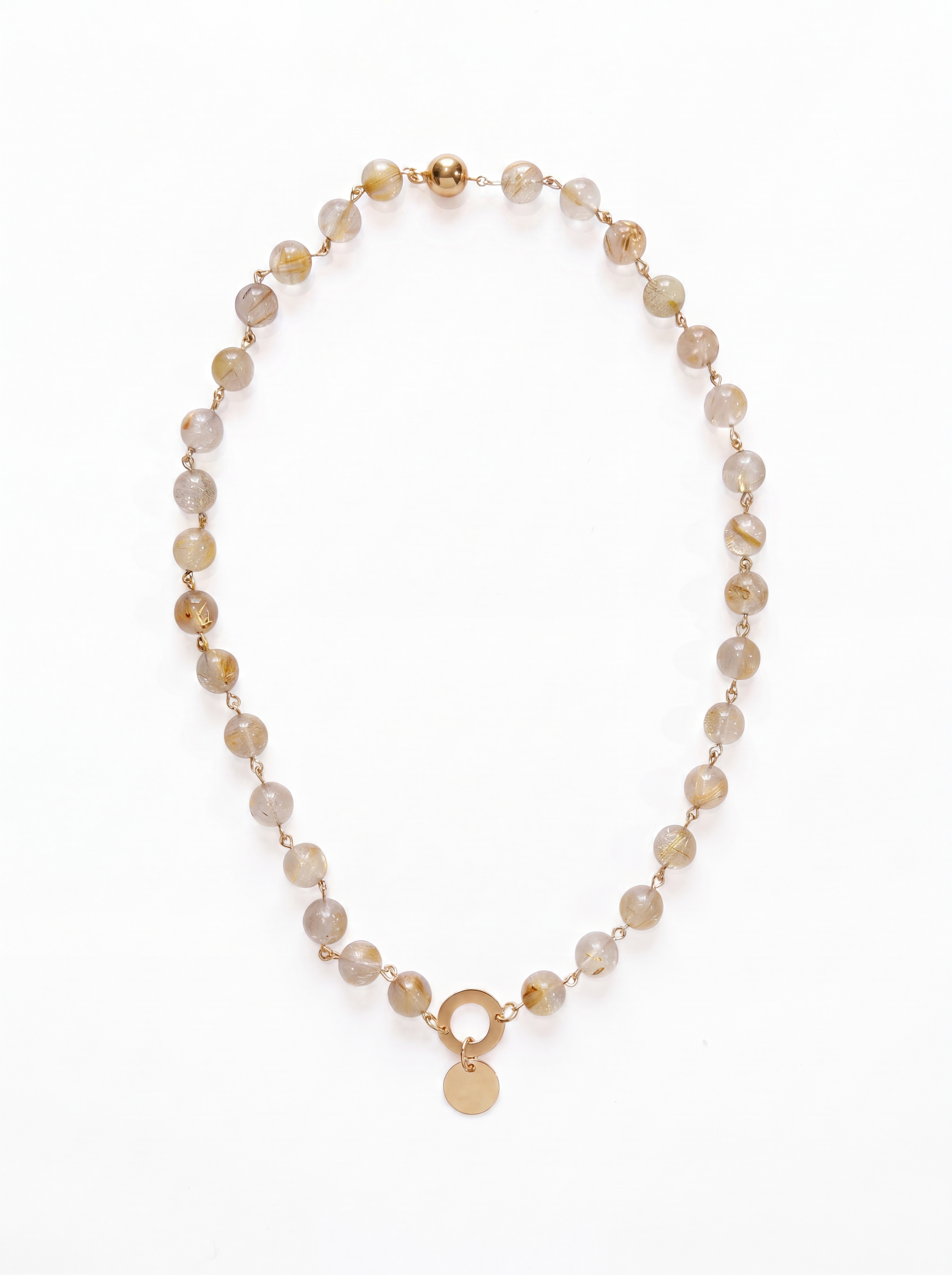 Umbral. Collar de Cuarzo Rutilado