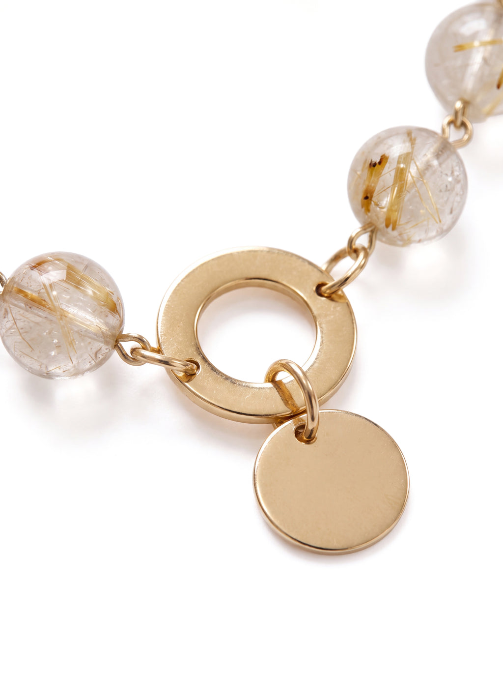 Umbral. Collar de Cuarzo Rutilado