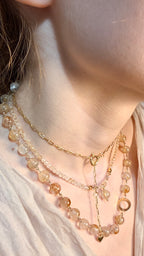 Umbral. Collar de Cuarzo Rutilado