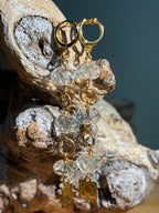 Lumen Ocaso. Pendientes de Citrino