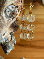 Lumen Ocaso. Pendientes de Citrino