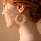 Duo Ocaso. Pendientes Miyuki