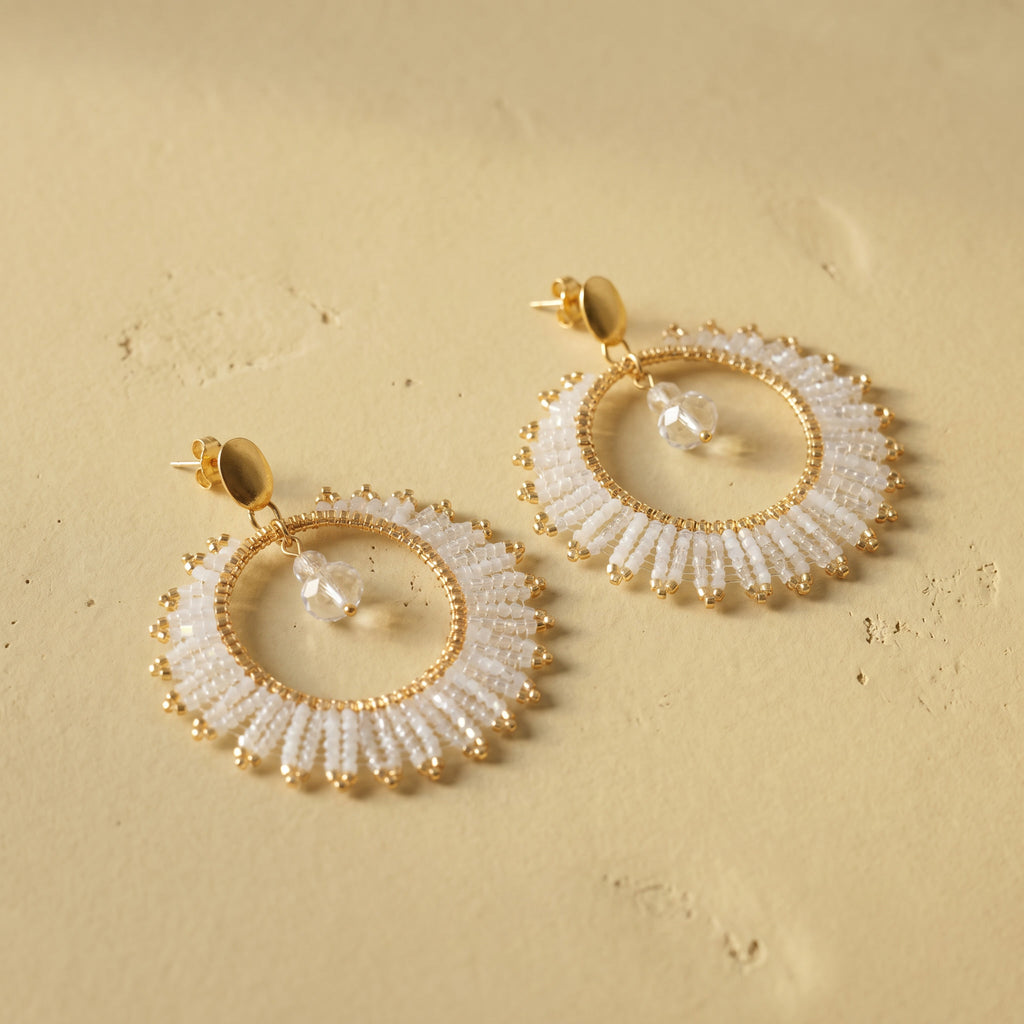 Duo Ocaso. Pendientes Miyuki