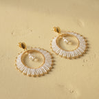 Duo Ocaso. Pendientes Miyuki