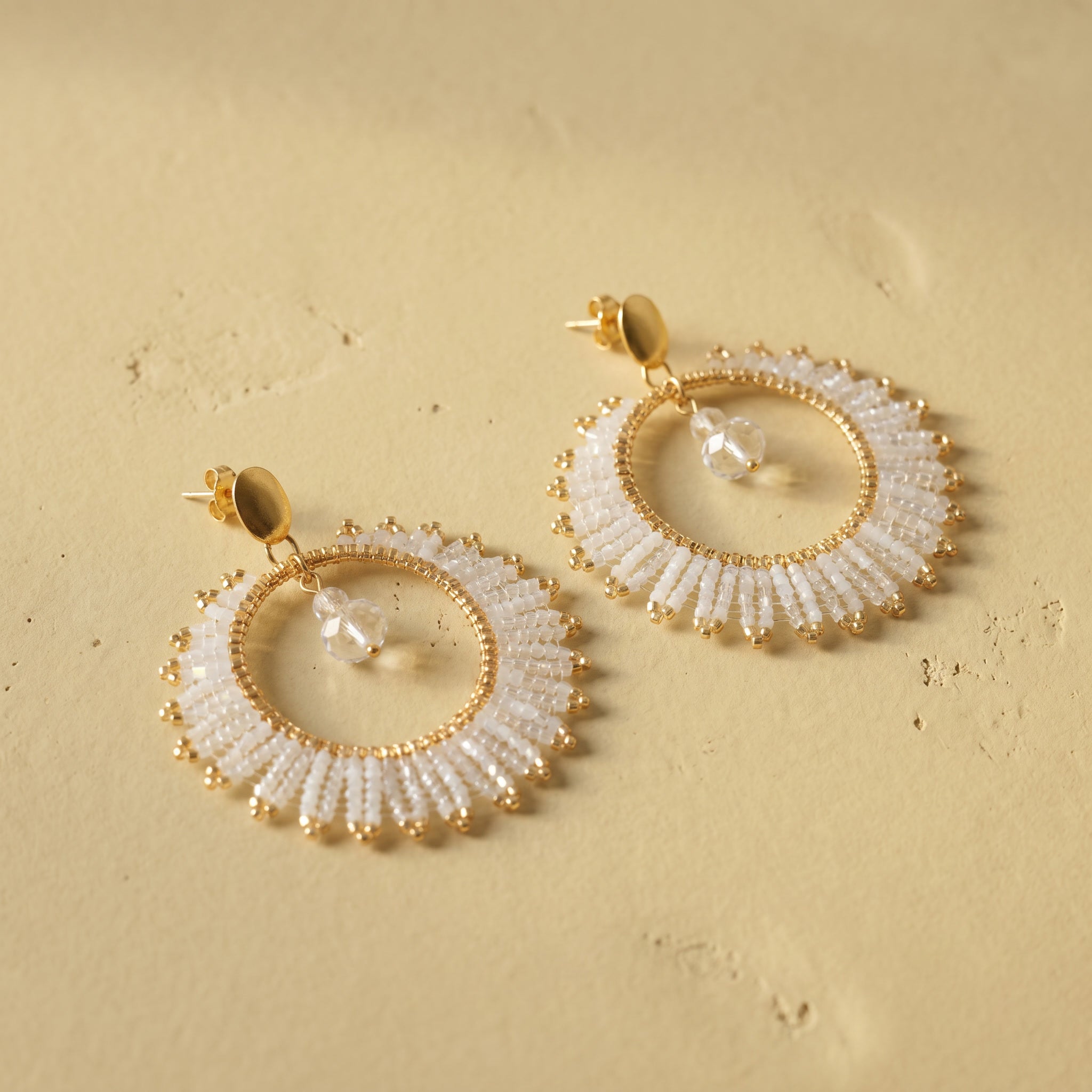 Duo Ocaso. Pendientes Miyuki