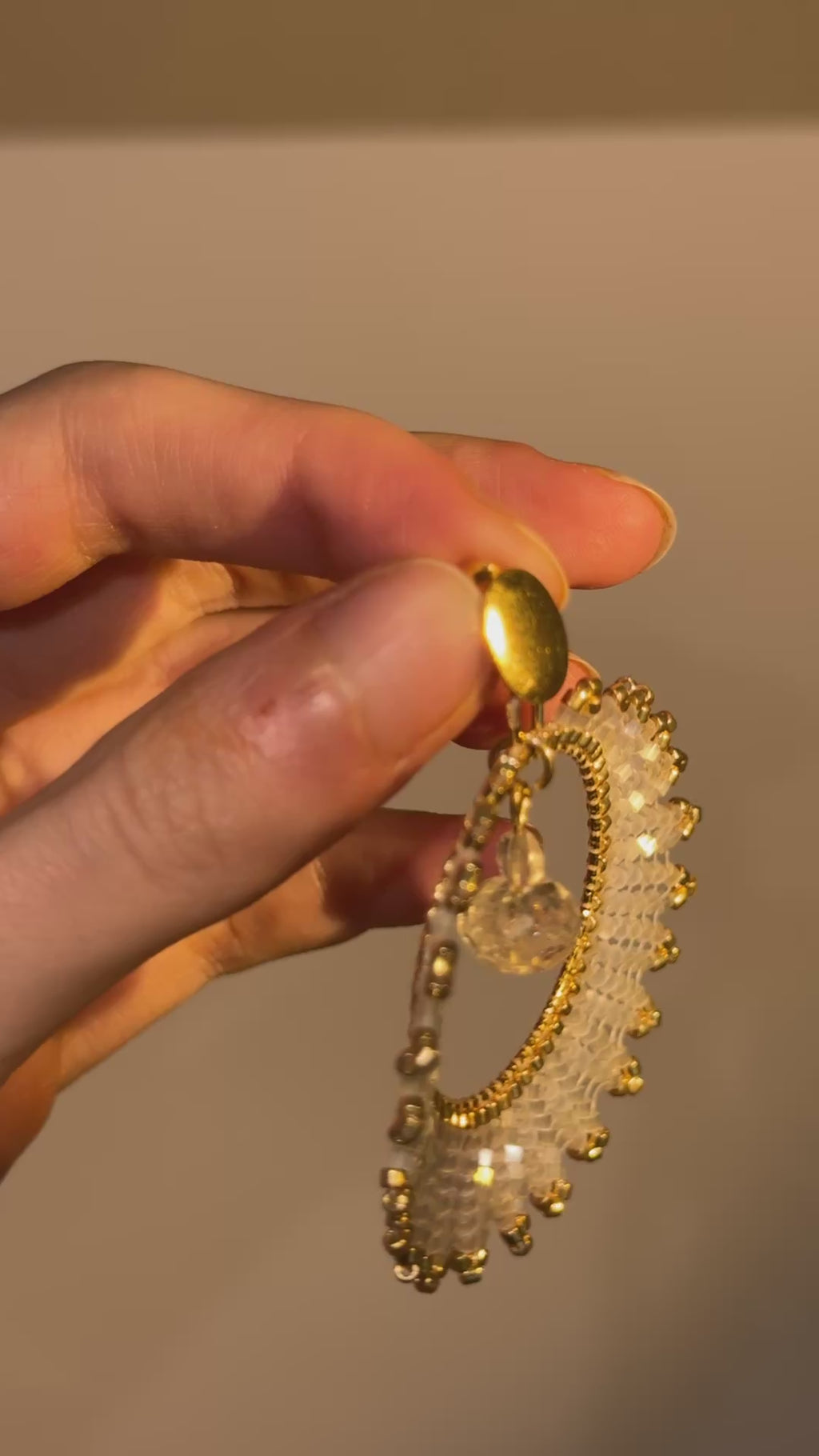 Duo Ocaso. Pendientes Miyuki